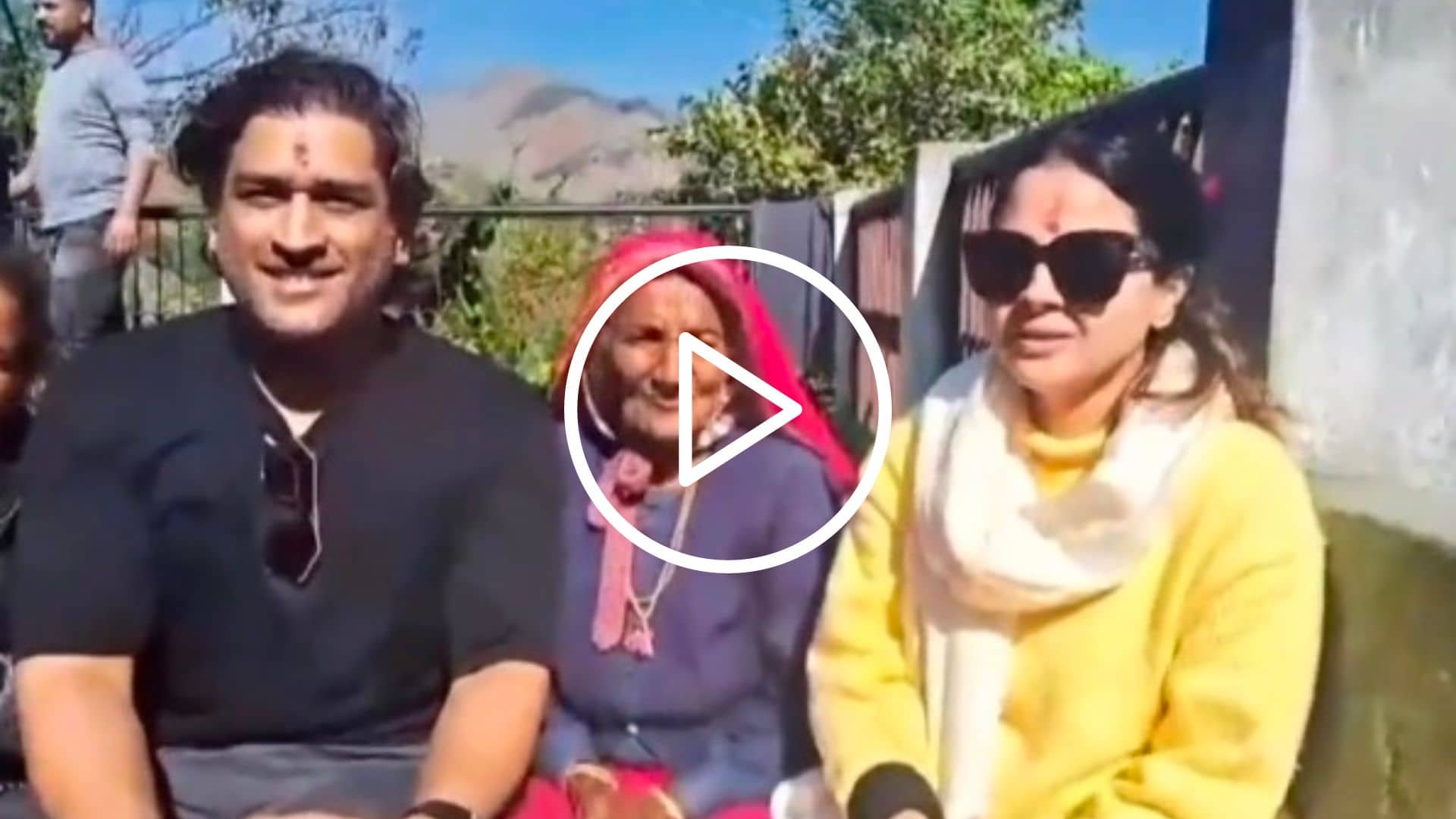 [Watch] MS Dhoni's Heartwarming Homecoming To Ancestral Village In Almora